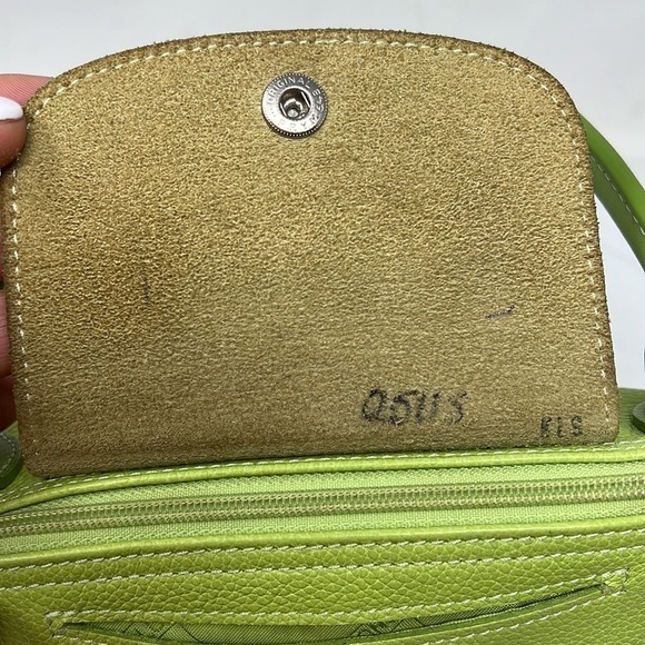 Longchamp Pebbled Leather Small Le Pliage Top Handle Zip Bag - Picture 9 of 13